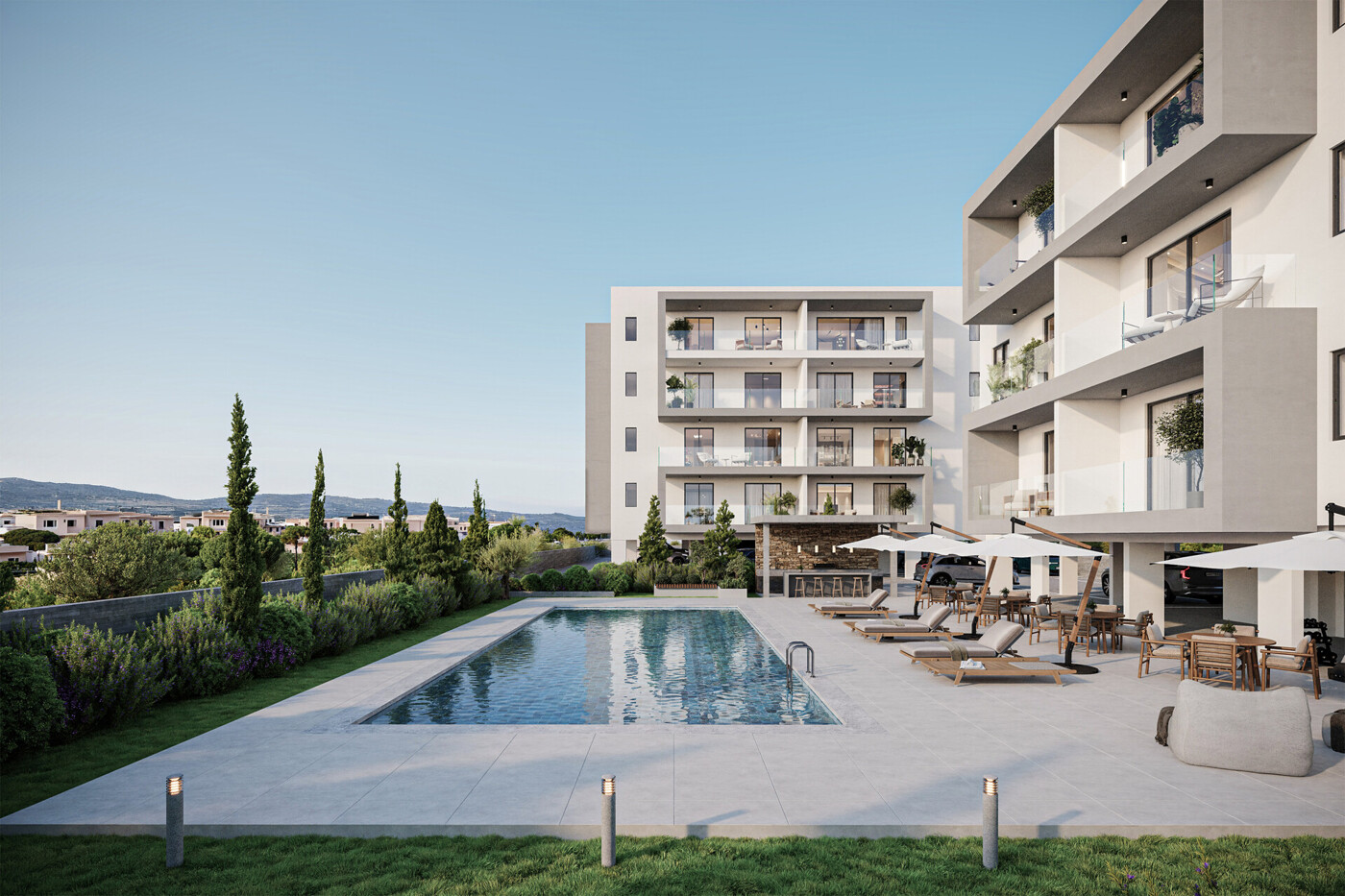 Großzügiges Neubauapartment im 4. Obergeschoss nahe dem Meer