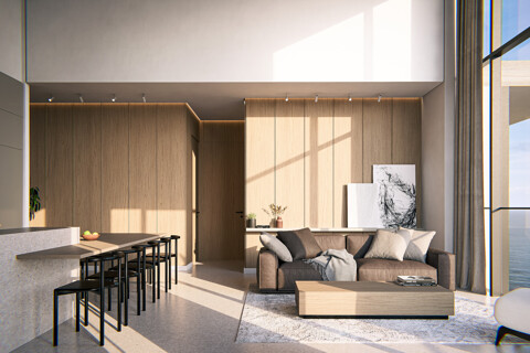 Stilvolle Full-Floor-Wohnung in Küstennähe von Larnaca
