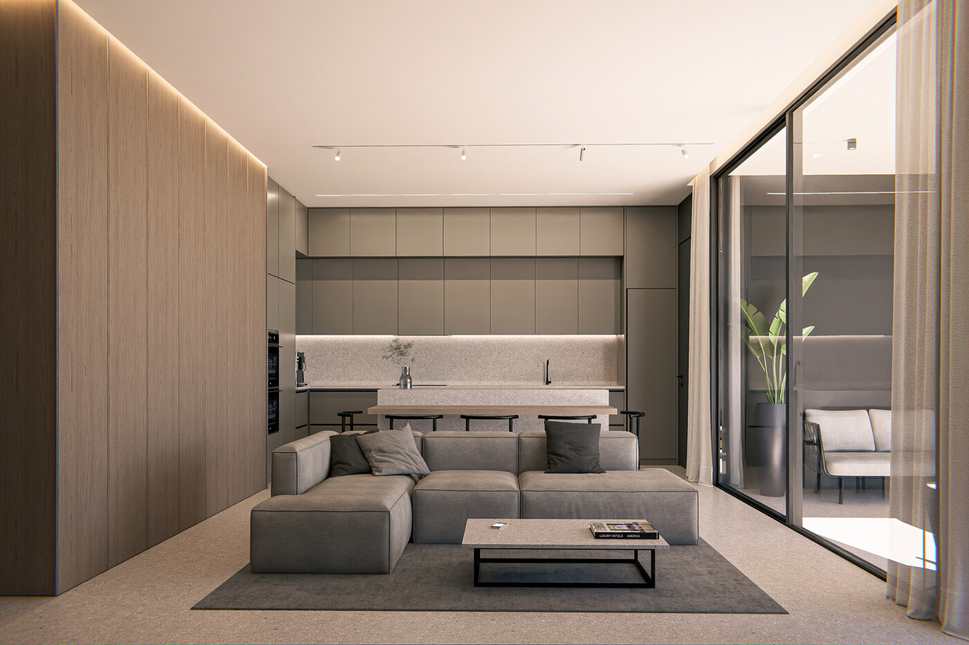 Stilvolle 2-Schlafzimmer-Wohnung in attraktiver Küstenlage