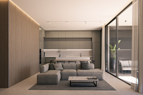 Stilvolle 2-Schlafzimmer-Wohnung in attraktiver Küstenlage