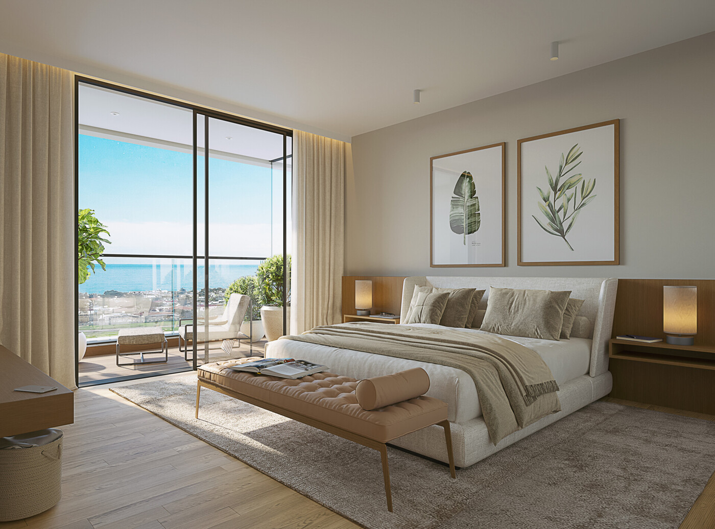 Moderne 2-Zimmer-Wohnung mit 62 m² direkt am Park of Colours in Pafos