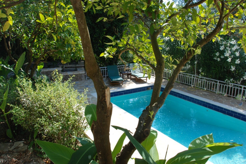 Ferienhaus mit Pool und Meerblick auf Korfu/Griechenland