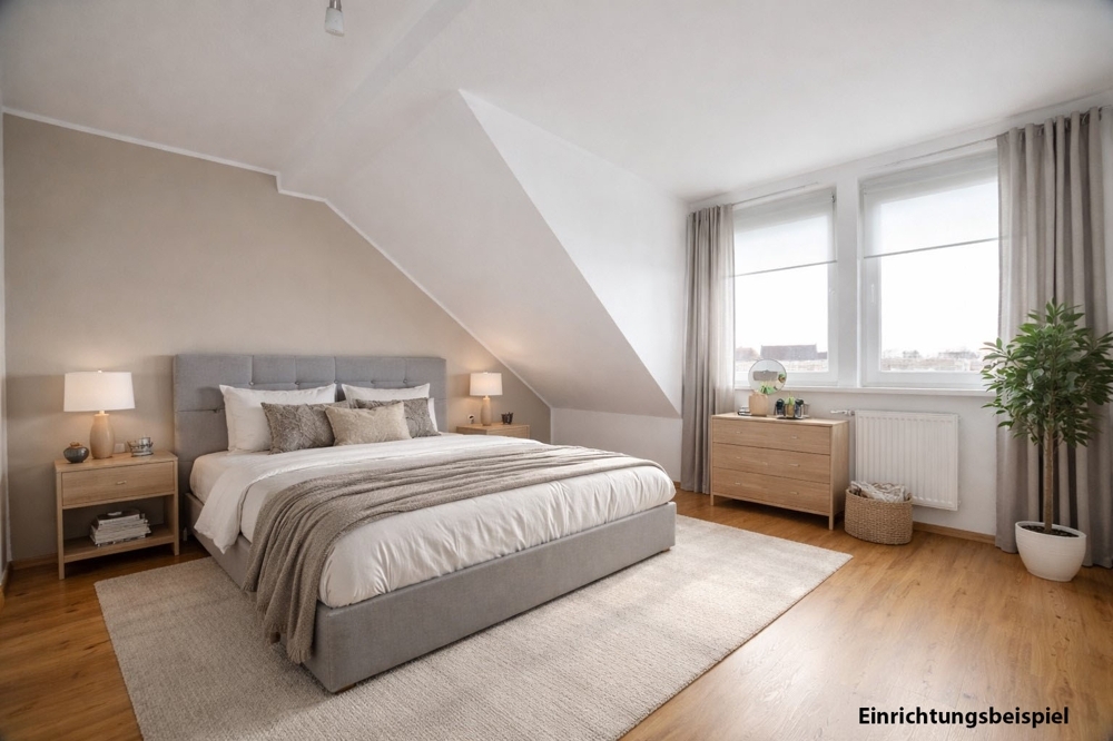 In perfekter, zentraler Lage in Friesoythe wohnen! Top-gepflegte Dachgeschosswohnung mit Einbauküche und Südbalkon - Photo 4