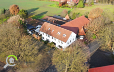 Flugansicht Straße