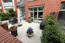 Blick auf die Terrasse