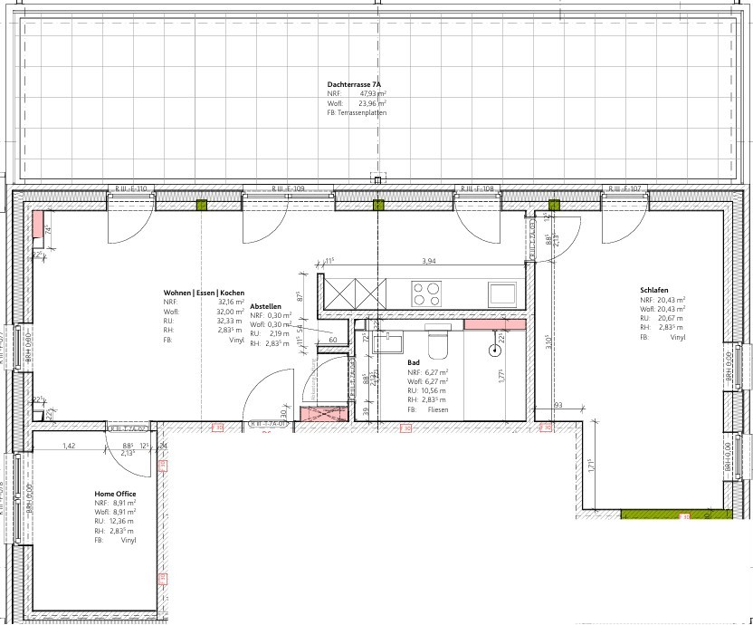 WOW, die Aussicht - Moderne Wohnung mit Dachterrasse direkt am Fliegerhorst! - Foto 3