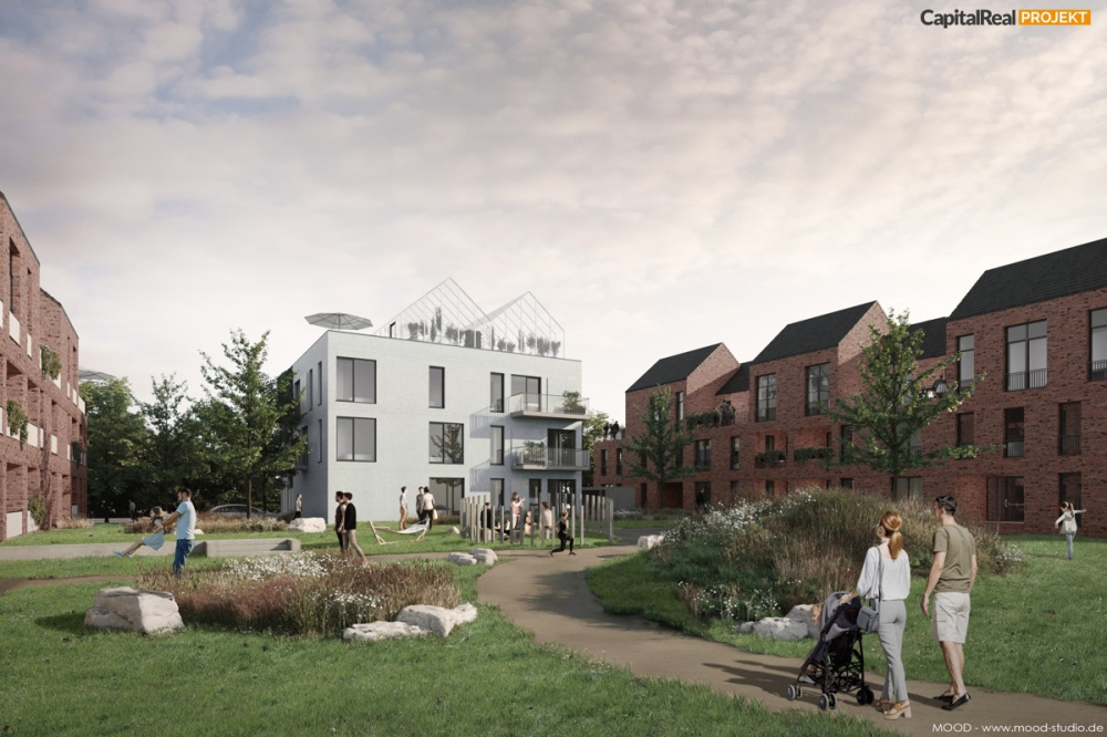 3-Zimmer Wohnung mit zwei Dachterrassen am Oldenburger Fliegerhorst ! - Foto 2