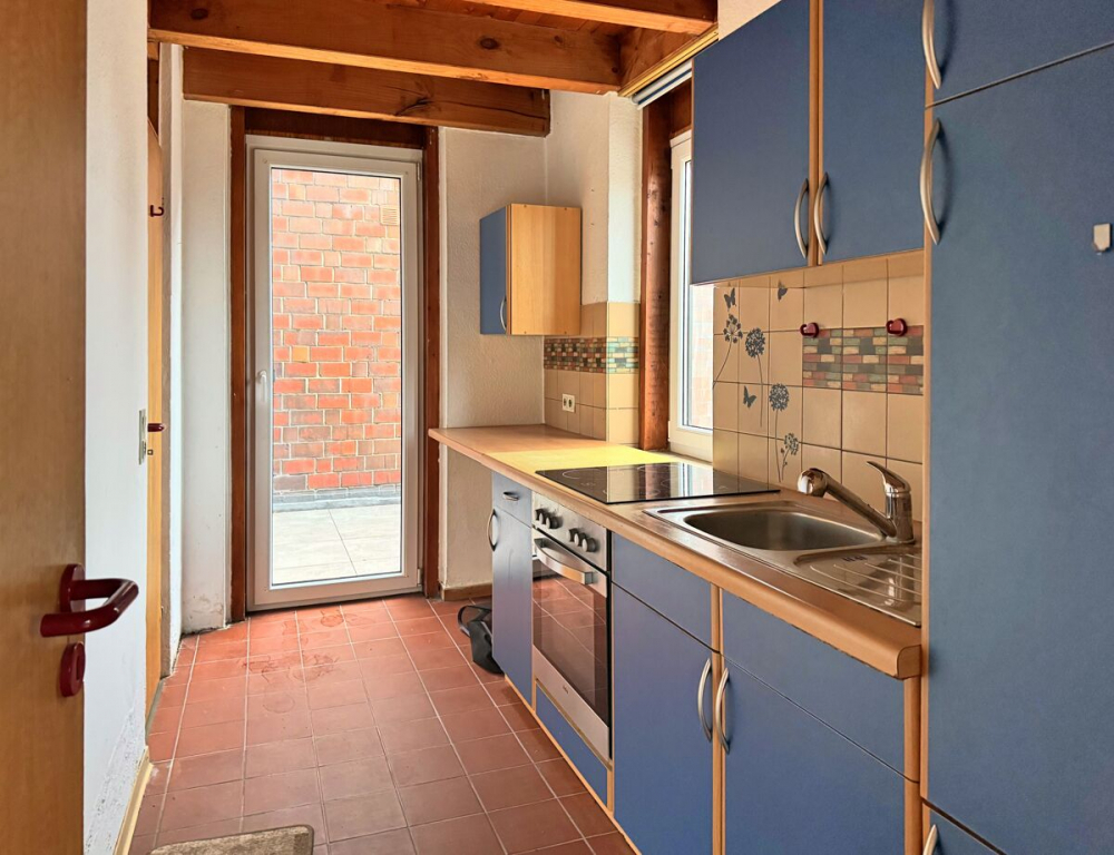 Durchdachte Raumaufteilung: Maisonette mit Einbauküche & zwei Loggias in zentraler Lage Wiesmoor - Foto 3