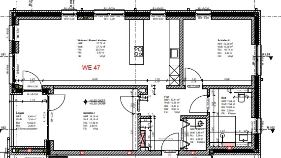 Rollstuhlgerechte Wohnung am Oldenburger Fliegerhorst - Foto 3