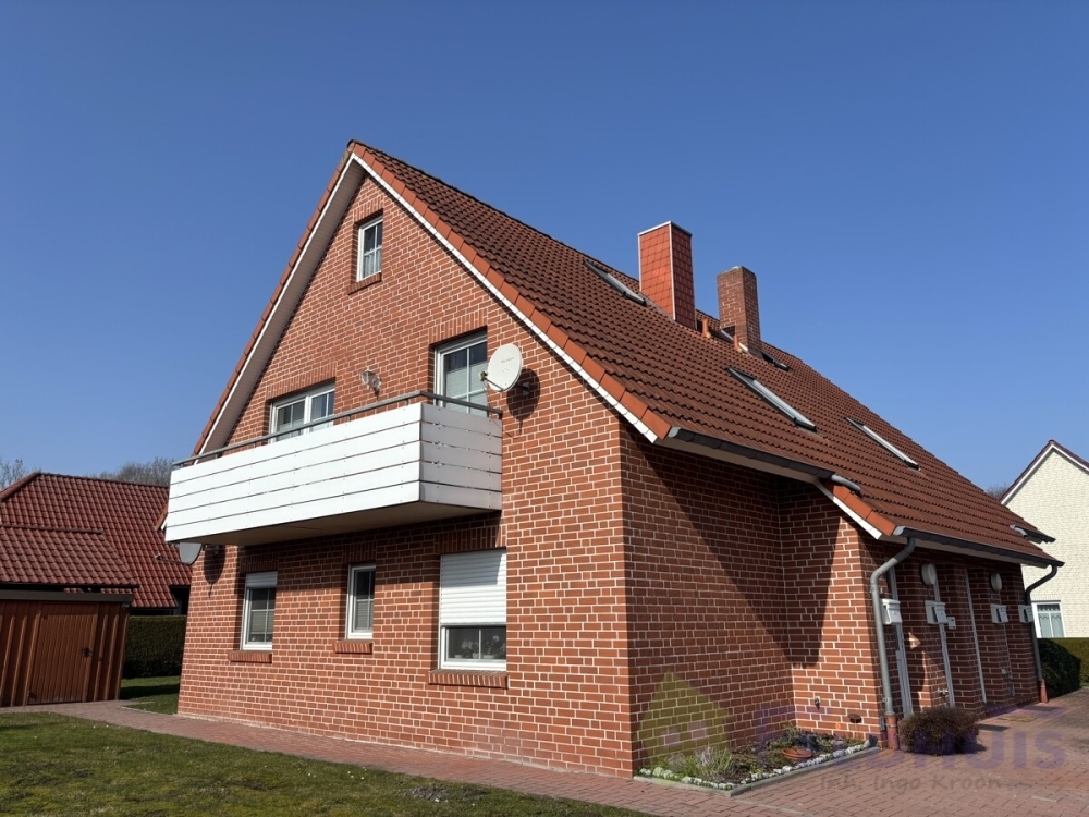 Gemütliche 2-Zimmer-Oberwohnung mit ausgebauten Spitzboden in Moormerland-Veenhusen! - Foto 3