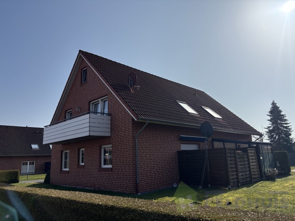 Gemütliche 2-Zimmer-Oberwohnung mit ausgebauten Spitzboden in Moormerland-Veenhusen! - Foto 4