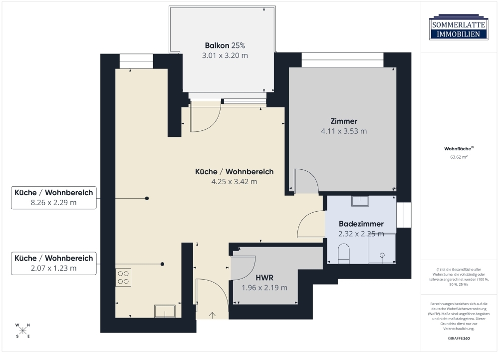 Moderne 2-Zimmer-Wohnung mit Balkon in Schortens - Photo 5