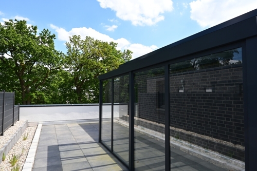 Wintergarten und Dachterrasse