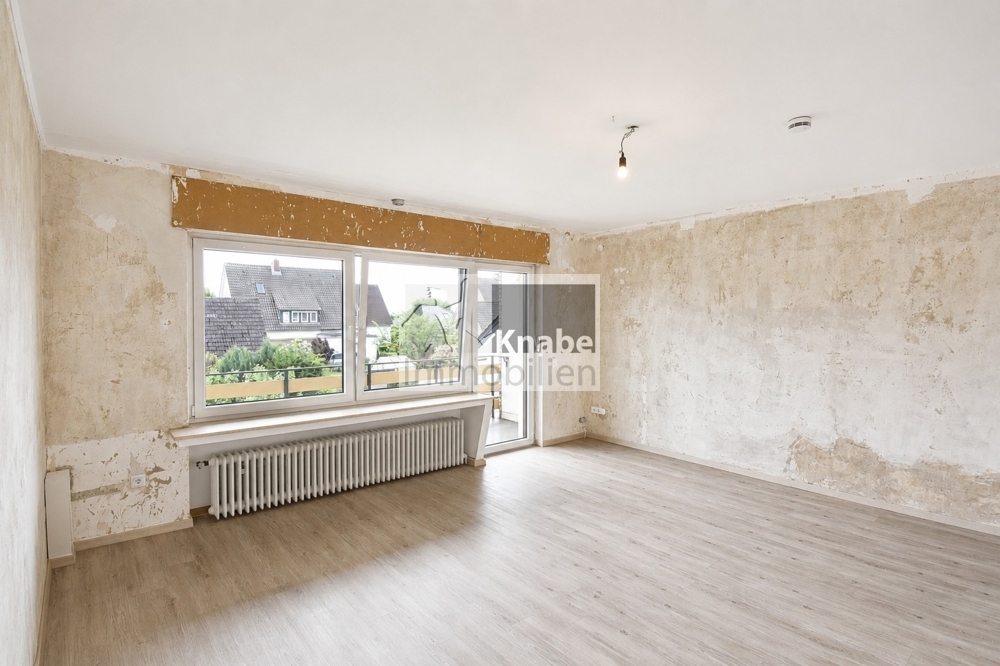 Heimwerker gesucht - Großzügige Wohnung mit Balkon und schönem Gartenblick in ruhiger Wohnlage! - Photo 2