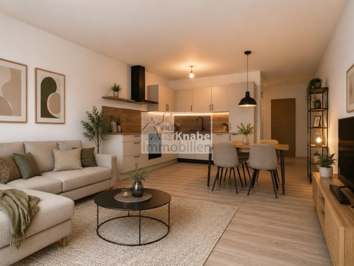 Einrichtungsbeispiel Wohn- und Esszimmer