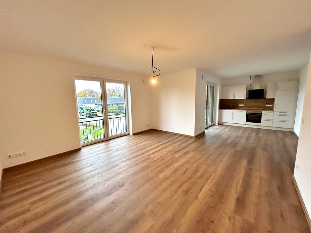 Augustfehn: Große Obergeschosswohnung mit Lift und Einbauküche | 91m² | KfW 40 - Photo 2