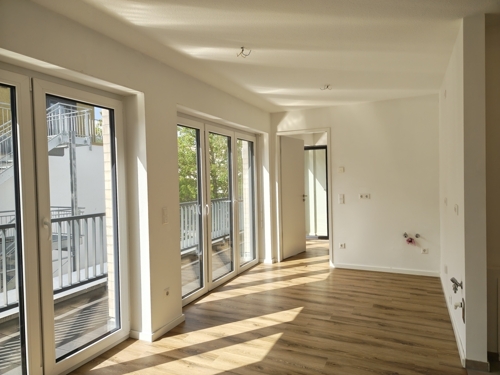 Wohnzimmer mit Küche