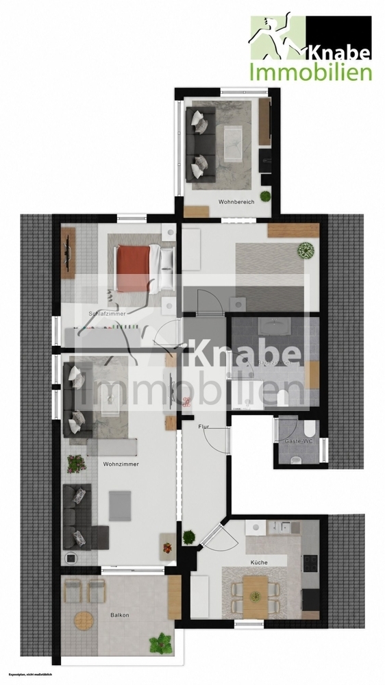 Großzügig. Lichtdurchflutet. Besonders. Dachgeschosswohnung mit Kamin! - Foto 4