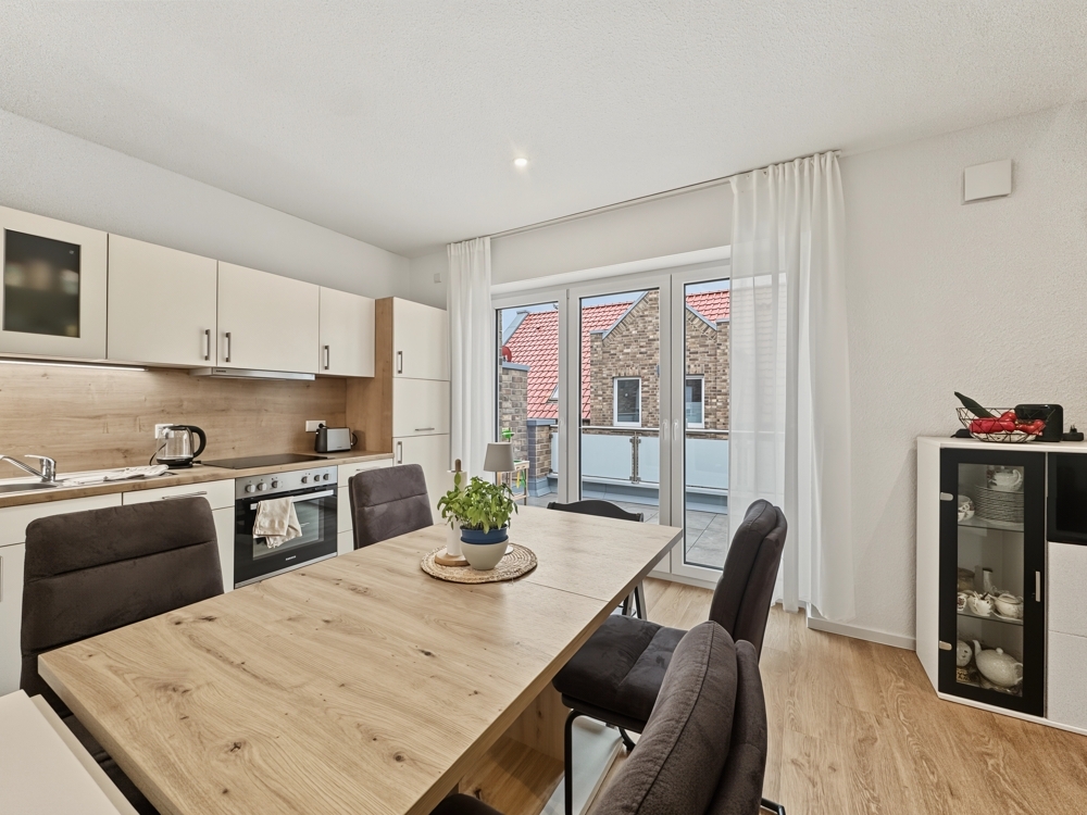 DG-Wohnung im KfW-40-Plus-Haus mit Wärmep. & PV-Anlage | 74m² | Küche vorhanden | Bürgerfelde - Photo 3