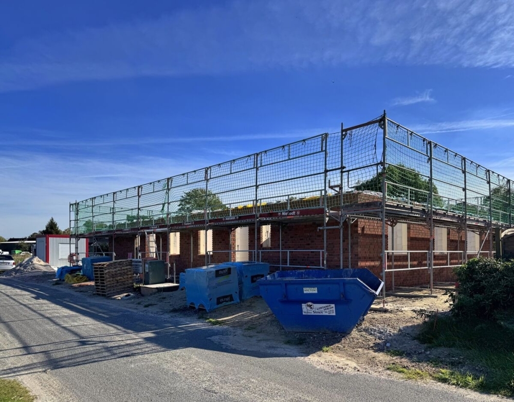 KfW 55 Effizienzhaus: Neubau-Bungalowhälfte mit EBK und PV-Anlage inkl. Speicher in Mittegroßefehn - Foto 5