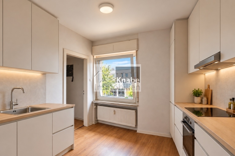Zentral in Spenge: Wohnkomfort mit Kamin und Südbalkon! - Photo 4