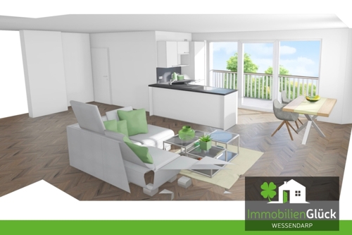 Animation Wohn Essbereich