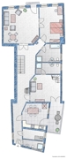 Erste Etage mit Balkon