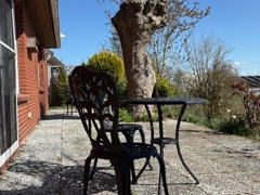 Entspannungsplatz auf der Terrasse