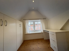 Arbeitsbereich im Schlafzimmer