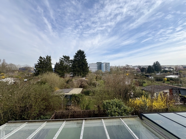 Blick aus dem Studio