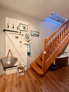 Treppe zum Spitzboden