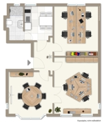 Grundriss Büro/Praxisräume