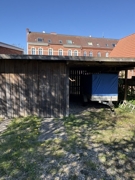 Holzschuppen