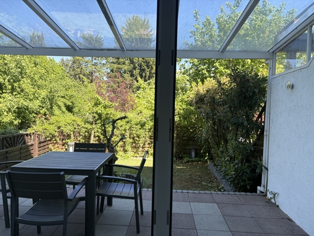 Blick ins Grüne