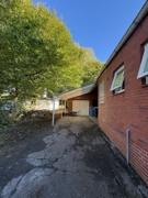 Carpot vor der Garage