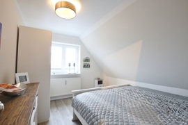 Schlafzimmer zu Westen
