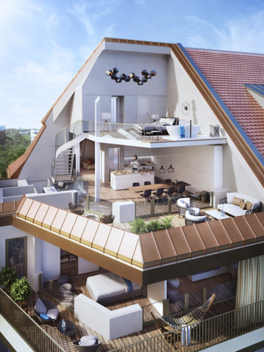 Visualisierung einer Gestaltungsvariante