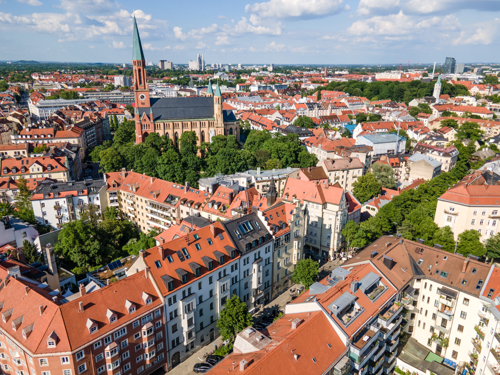 Blick zum Johannisplatz
