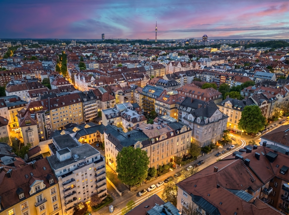 MaxVorstadt mit Baudenkmal 