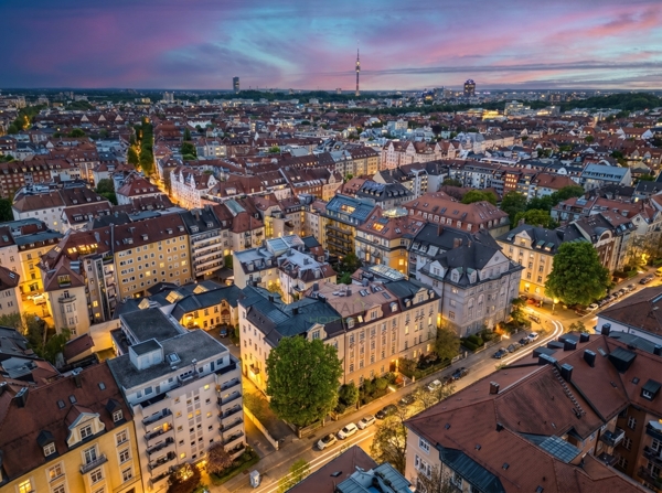 MaxVorstadt mit Baudenkmal 
