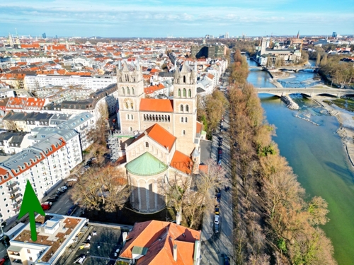 01_Luftbild mit Lage der Wohnung