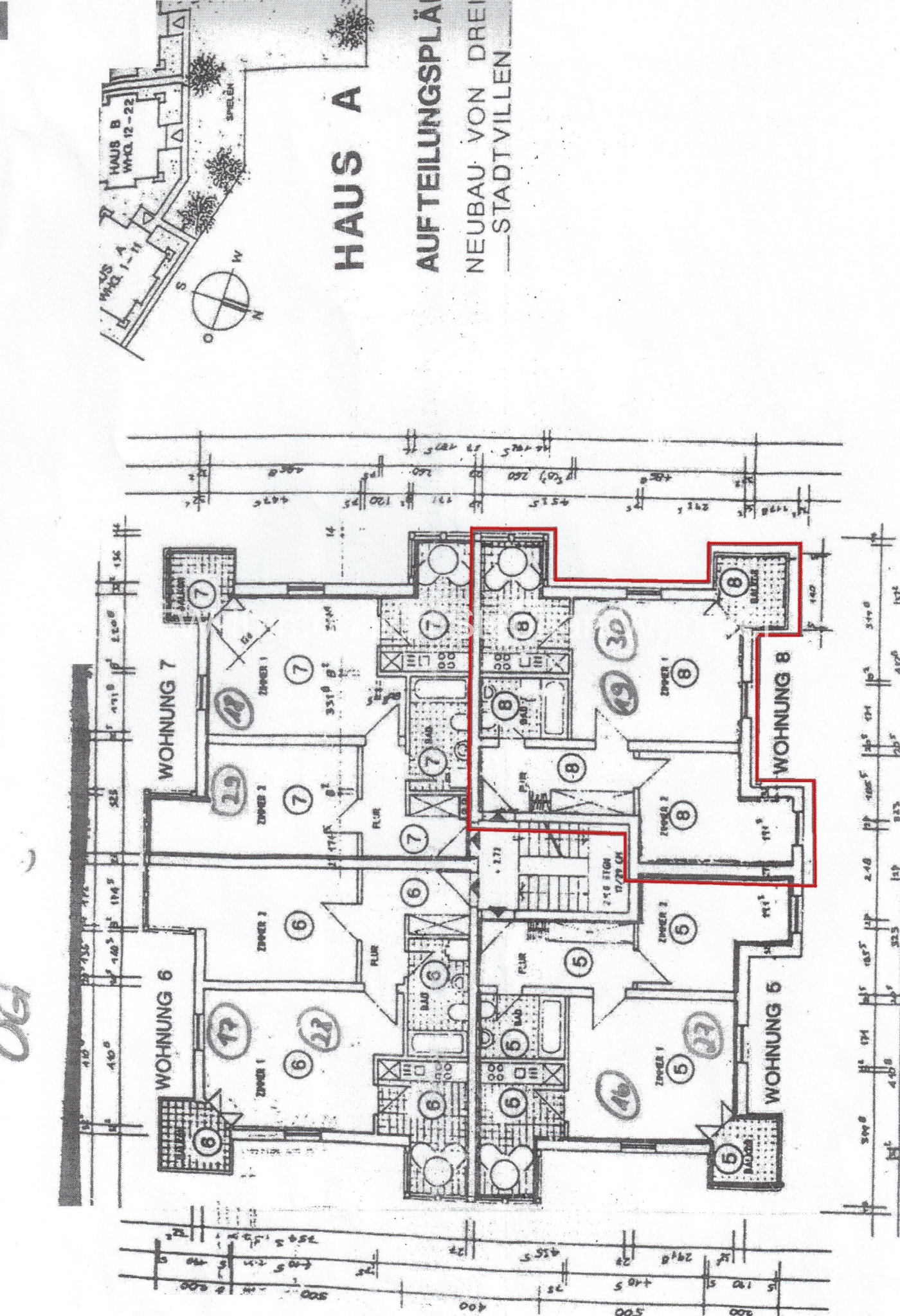 Grundriss Wohnung