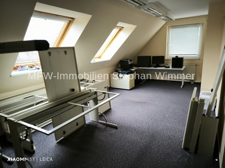 Büroräume im Obergeschoss