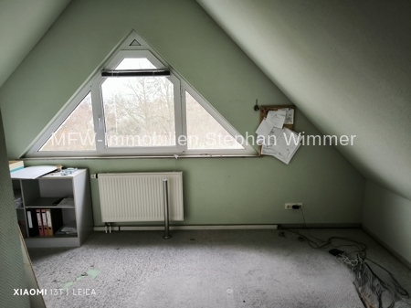 Büroraum im Dachgeschoss