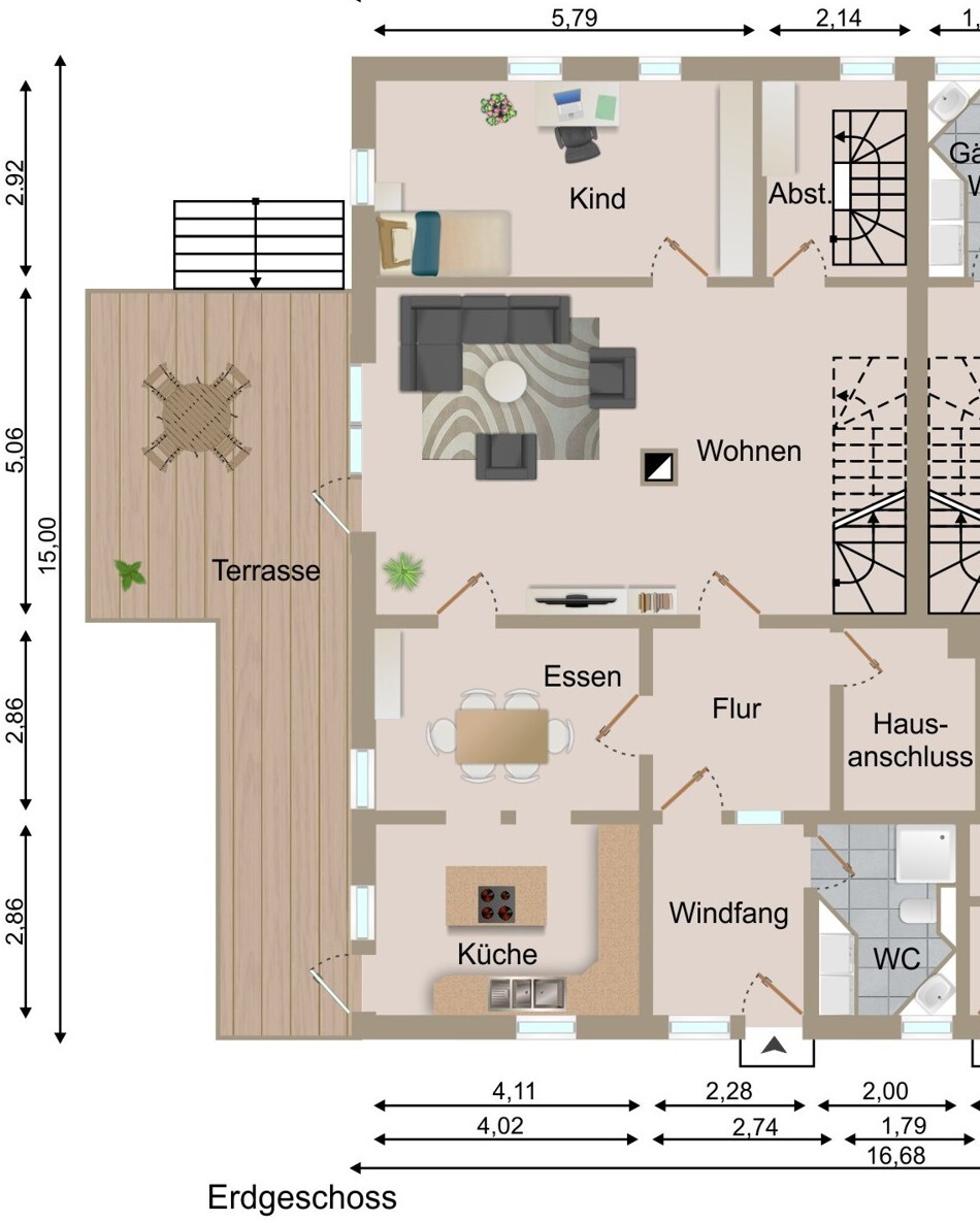 Grundriss EG