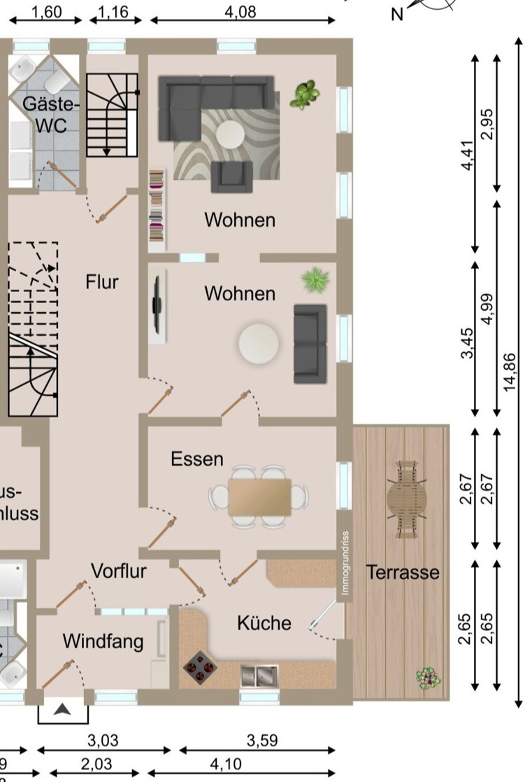 Grundriss EG