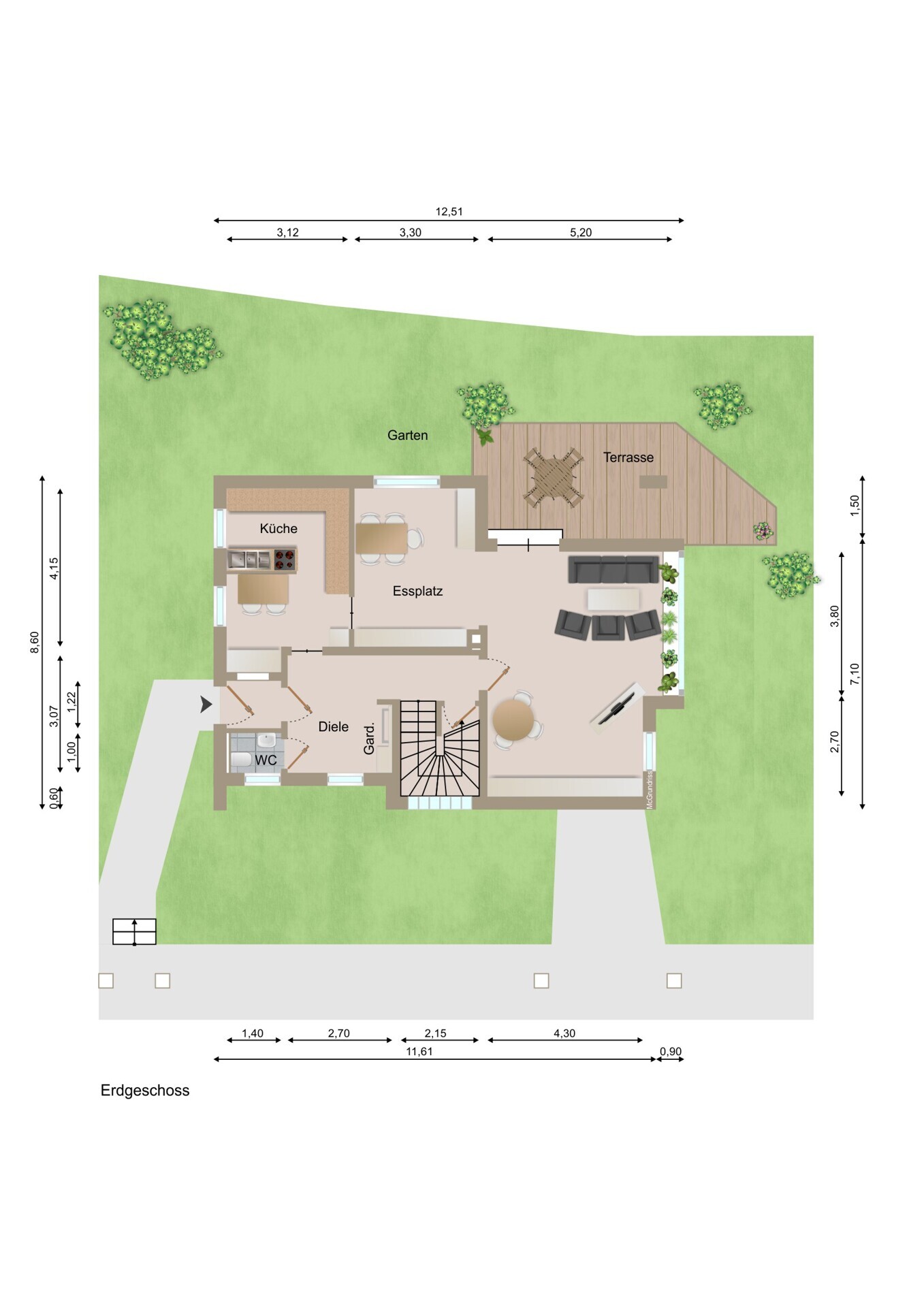 Grundriss EG