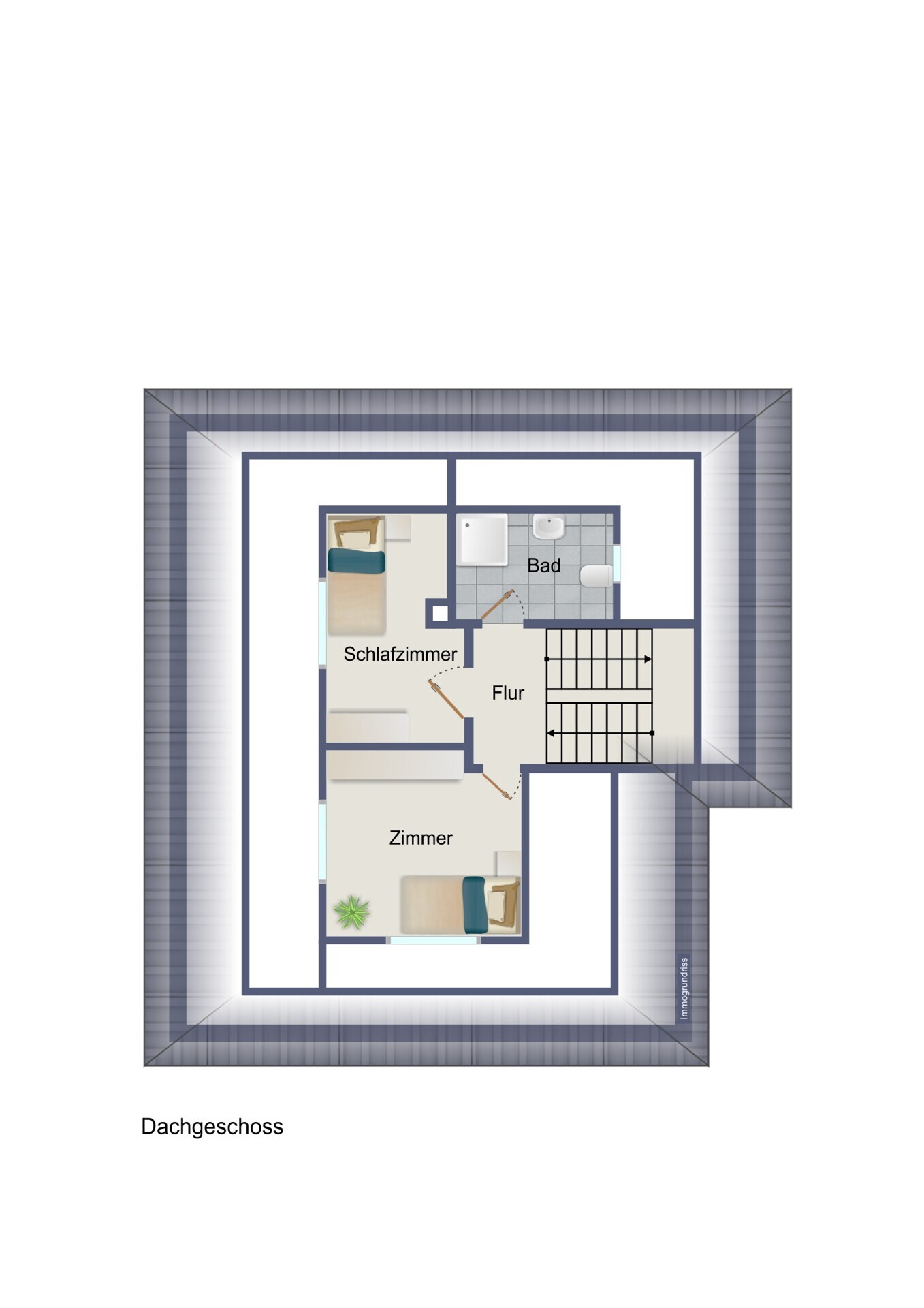 Grundriss Dachgeschoss
