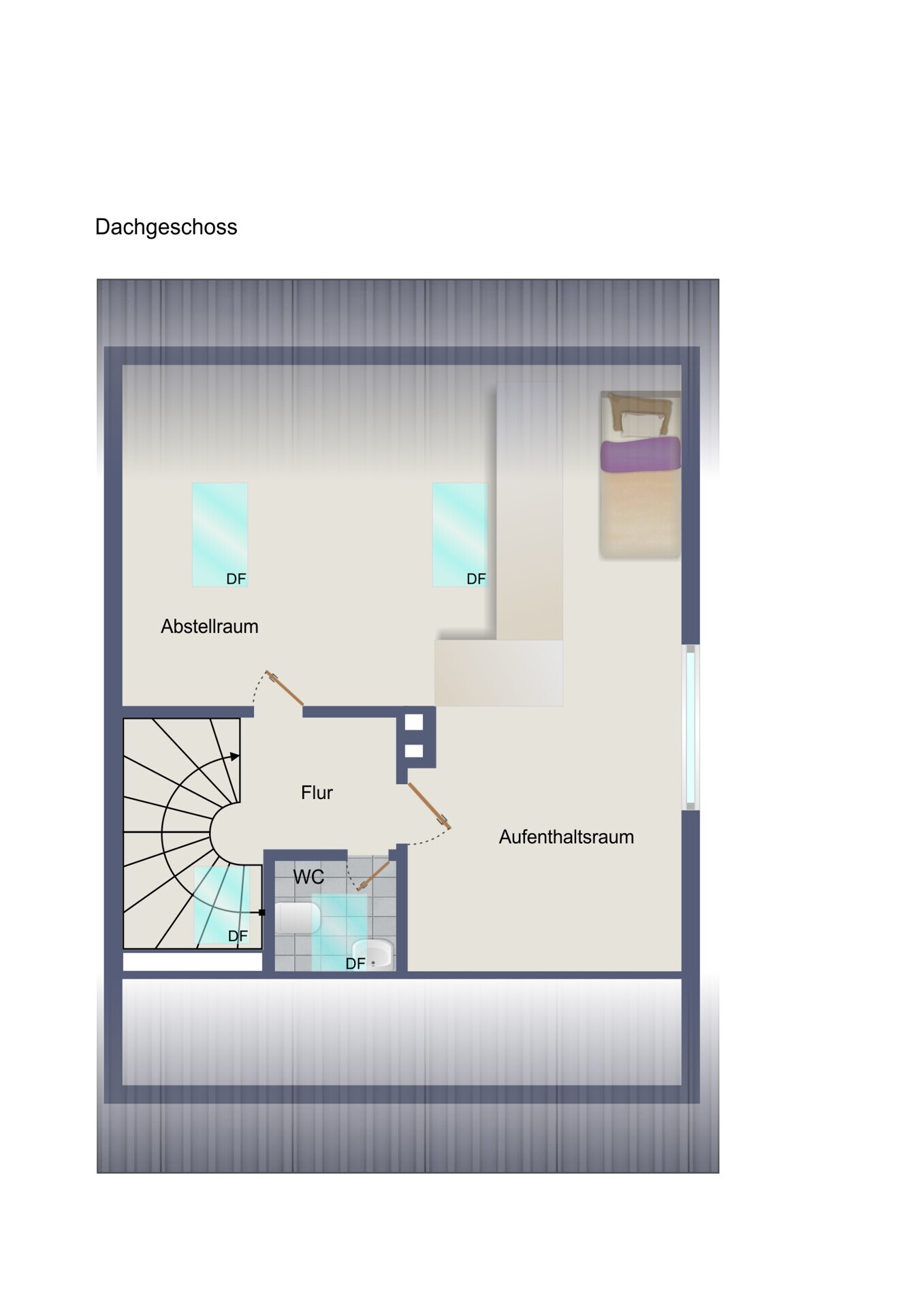 Grundriss Dachgeschoss
