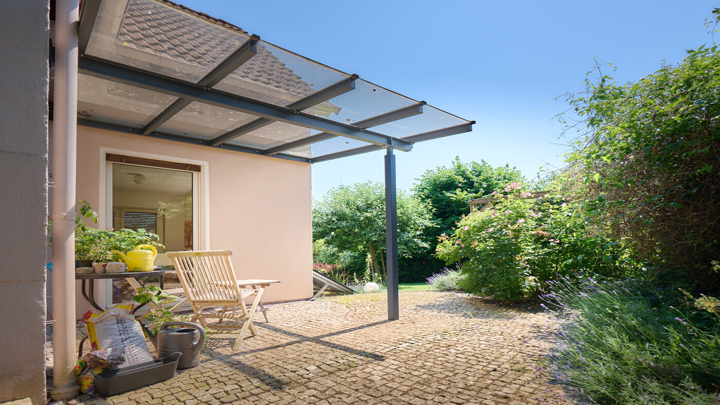 neue Terrassenüberdachung